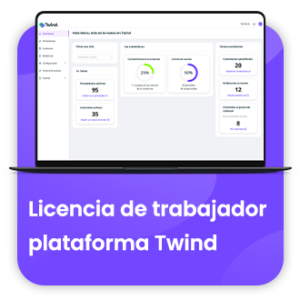 Licencia de trabajador plataforma Twind
