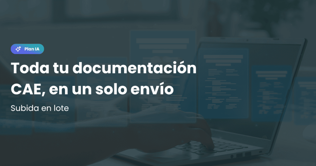 Subida en lote de documentos CAE con el Plan IA de Twind para contratistas y proveedores