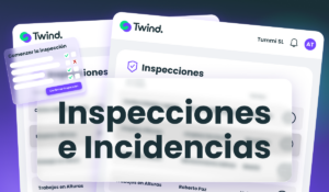 interfaz para registrar inspecciones de seguridad en twind