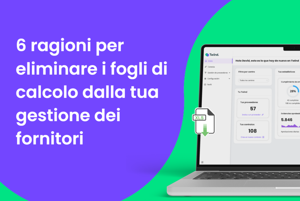 ragioni per eliminare i fogli di calcolo dalla tua gestione dei fornitori