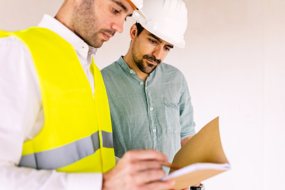 Personale HSE controllando il DURF