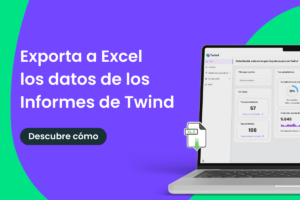 Exporta a Excel los datos de los Informes de Twind